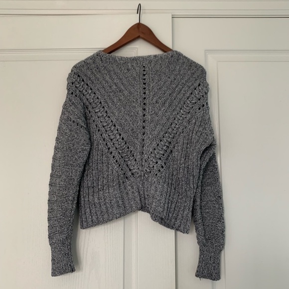 Rag & Bone Boat Neck Cable Knit Sweater - Picture 2 of 4